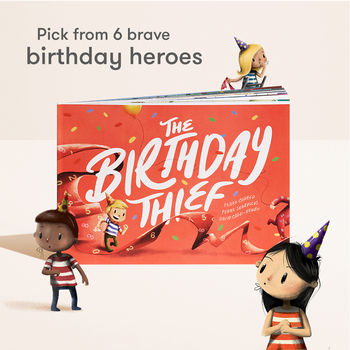 Personalised Children's Book: The Birthday Thief, 2 of 8
