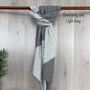 Cozy Luxe Two Tone Wool Blend Scarf, thumbnail 5 of 7