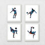 Football Print Set, thumbnail 1 of 6