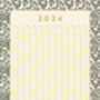 2024 Wall Planner, Calendar, Bright Flowers Design, thumbnail 10 of 12