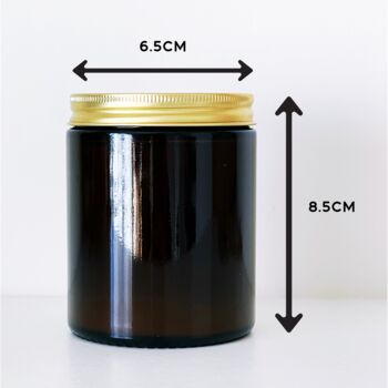 Personalised 50th Birthday Soy Wax Candle Gift Choice Of Fragrance, 6 of 10
