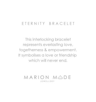 Sterling Silver Eternity Circle Bracelet, 7 of 9