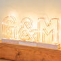 Light Up LED Wire Letters, thumbnail 3 of 6