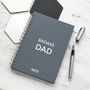 Personalised Badass Dad Notebook, thumbnail 1 of 3