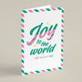 'Joy To The World' Christmas Card, thumbnail 4 of 5