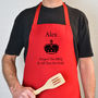 Personalised 'King Of The BBQ' Apron, thumbnail 5 of 7