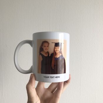 Personalised Photo Mug With Custom Calendar/Date And Optional Text, 4 of 5