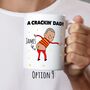 Personalised Crackin' Mug For Dad Skin And Hair Options, thumbnail 10 of 10