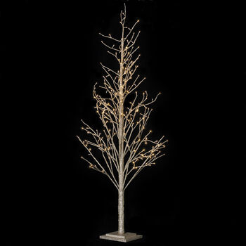 Champagne Gold Pre Lit Christmas Tree Two Sizes, 4 of 4