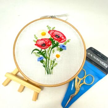 Wild Flowers Embroidery Kit, 4 of 12