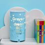Personalised Dream Big Little One Star Night Light, thumbnail 3 of 12