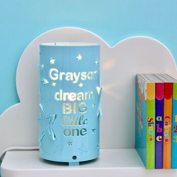 Personalised Dream Big Little One Star Night Light, 3 of 12