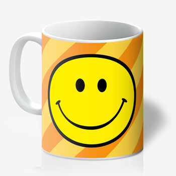 Helter Skelter Smiley Face Mugs Choice Of Six Colours, 6 of 12