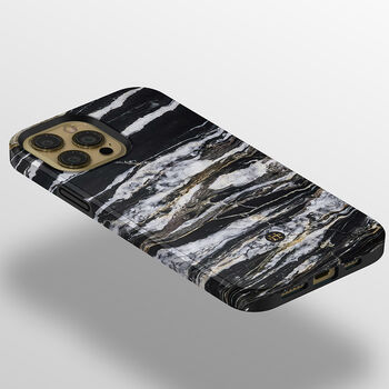 Black River Marble Tough Case For iPhone, 2 of 4