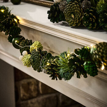 Winter Botanicals Christmas Garland, 4 of 6