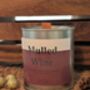 Mulled Wine Wood Wick Candle For Autumn, thumbnail 4 of 6