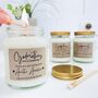 Personalised 'Godmothers Are A Blessing' Soy Candle, thumbnail 1 of 9