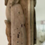44cm Artisan Rectangular Driftwood Wooden Wall Mirror Handmade Gift, thumbnail 4 of 5