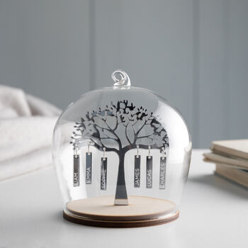 Personalised Family Tree Dome Decoration, 2 of 11