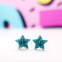 Star Stud Earrings, thumbnail 1 of 3