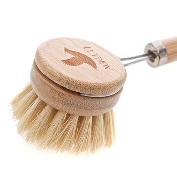 Wooden Dish Brush With Removable Head, 4 of 4