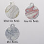 Personalised Horse ID Tag Marble, thumbnail 6 of 7