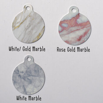 Personalised Horse ID Tag Marble, 6 of 7