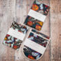 The Butterfly House Double Oven Gloves In Teal Blue, thumbnail 4 of 4