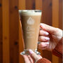 Personalised Trick‑Or‑Treat Pumpkin Latte Glass, thumbnail 3 of 4
