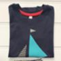 Kid's Sailing Boat T Shirt, thumbnail 3 of 4