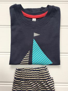 Kid's Sailing Boat T Shirt, 3 of 4