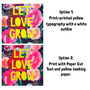 'Let Love Grow' Inspirational Floral Print, thumbnail 7 of 8