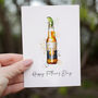 Corona Fathers Day Card, thumbnail 1 of 2