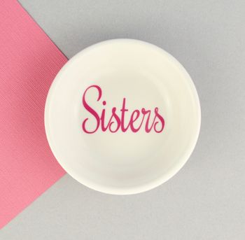 Sister Or Sisters Jewellery And Ring Dish, 2 of 7