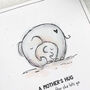 A Mother's Hug, Cute Mother's Day Card, thumbnail 2 of 3