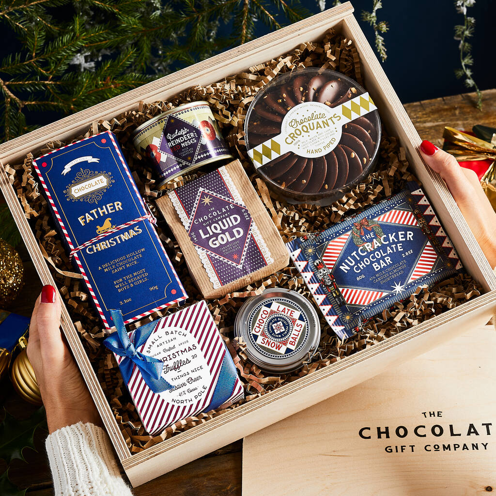 The Ultimate Christmas Chocolate Hamper By The Chocolate Gift Company