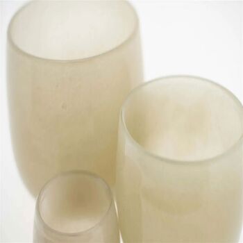 Glass Pot Beige Colour By Dut Z, 8 of 8