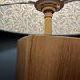William Morris Willow Bough Lovat Blue Tweed Lampshades, thumbnail 4 of 9
