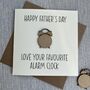 Favourite Alarm Clock Happy Father's Day Card, thumbnail 1 of 2