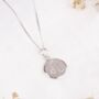 Reversible Sterling Silver Leo Zodiac Necklace, thumbnail 1 of 3