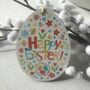 Personalised Happy Easter Egg Decoration, thumbnail 5 of 6