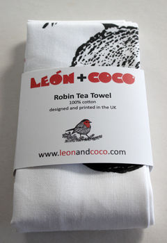 Robin Tea Towel, 2 of 3