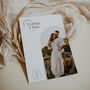 A6 Personalised Save The Date Wedding Invitation, thumbnail 1 of 4