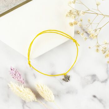 The Honey Bee Spirit Animal Charm Wish Bracelet, 2 of 4