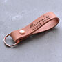 Personalised Leather Keyring, thumbnail 7 of 12