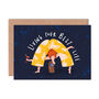 'Living Your Best Life' Greeting Card, thumbnail 2 of 2