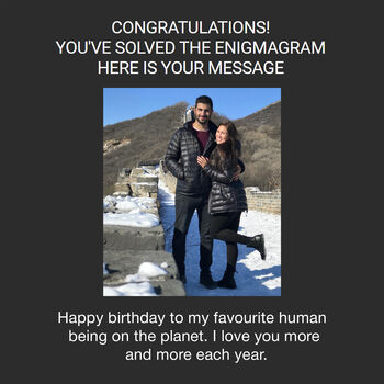 Escape Room Gift With Personalised Message | 3rd Edition, 10 of 11