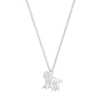 Personalised Shih Tzu Sterling Silver Necklace, 4 of 10