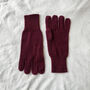 Fair Trade Luxury Soft Fine Knit Merino Ladies Gloves, thumbnail 10 of 12