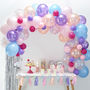 Pastel Coloured Balloon Arch Party Decoration Pack, thumbnail 1 of 2